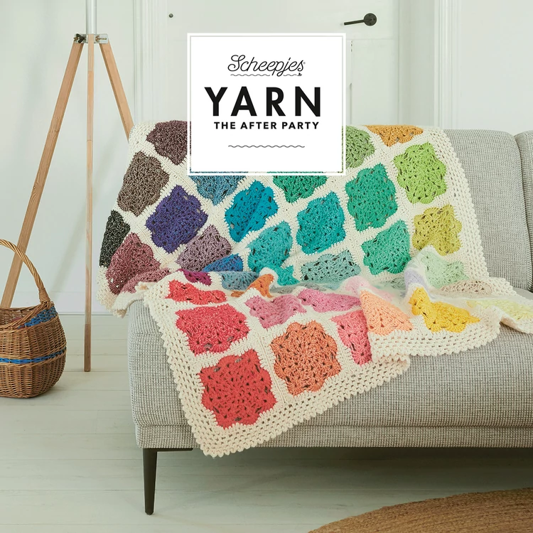 Scheepjes - Memory Throw Takaró - horgolásminta - crochet pattern - 04
