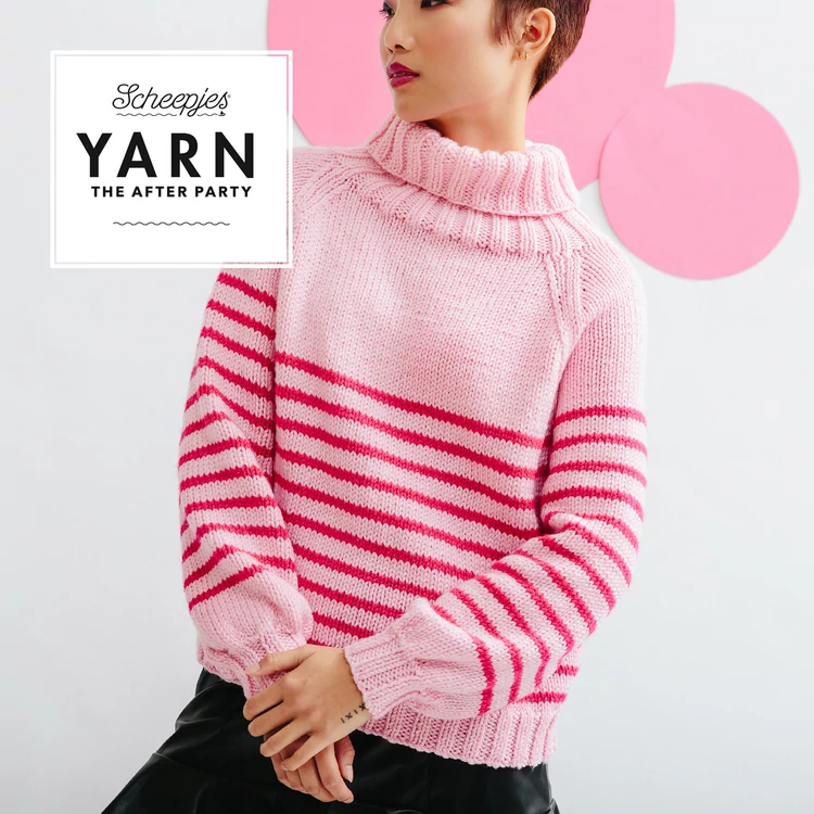 Scheepjes - Borderlines Jumper - Epercsíkos Pulcsi - kötésminta - knitting pattern