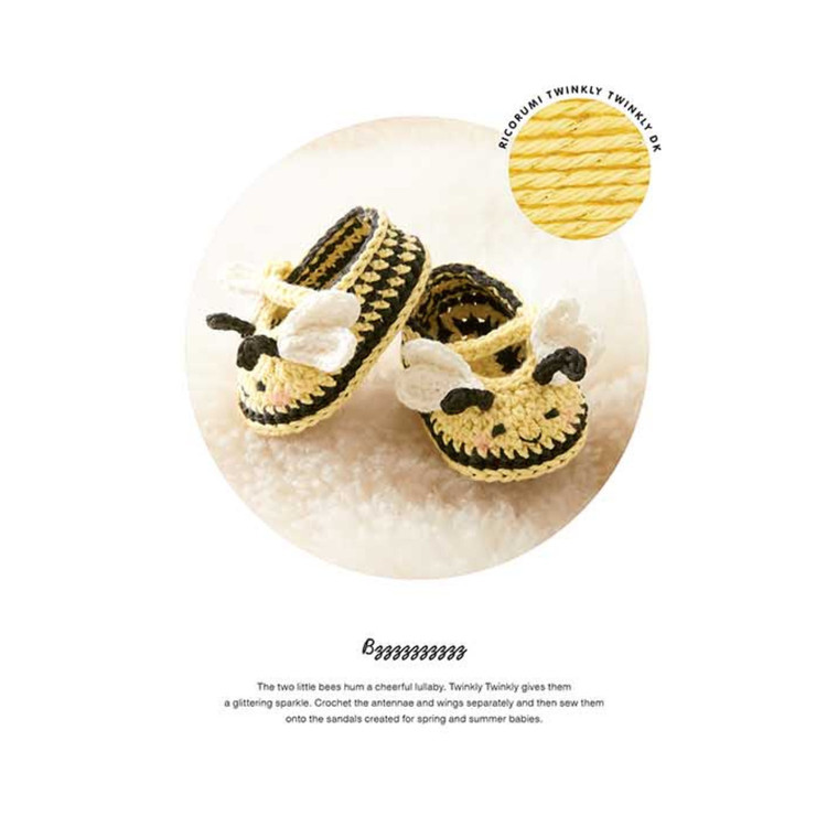 Ricorumi - Baby Booties - babacipő horgolásminták
