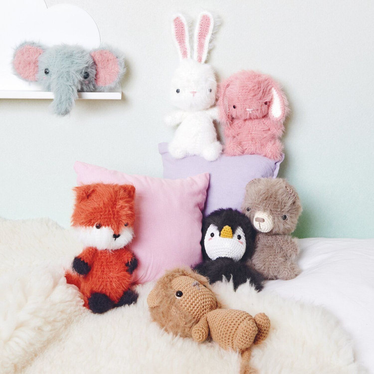 Ricorumi Furry Animals - amigurumi minták