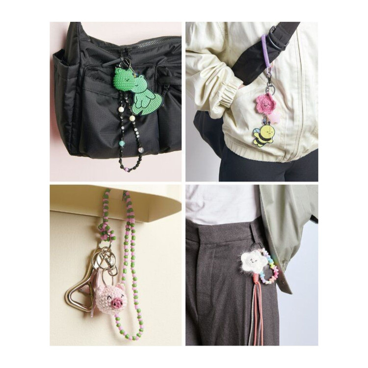 Ricorumi - Chingus - amigurumi kulcstartó charm minták