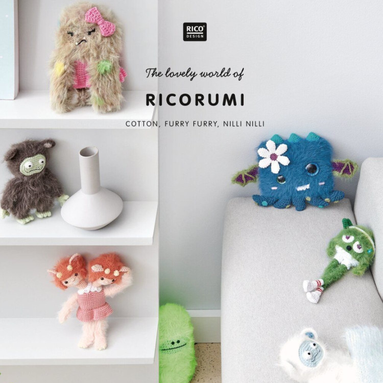 Ricorumi - Monsters Under my Bed - amigurumi minták