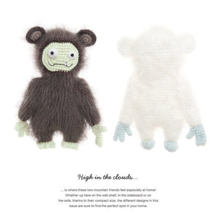 Ricorumi - Monsters Under my Bed - amigurumi minták