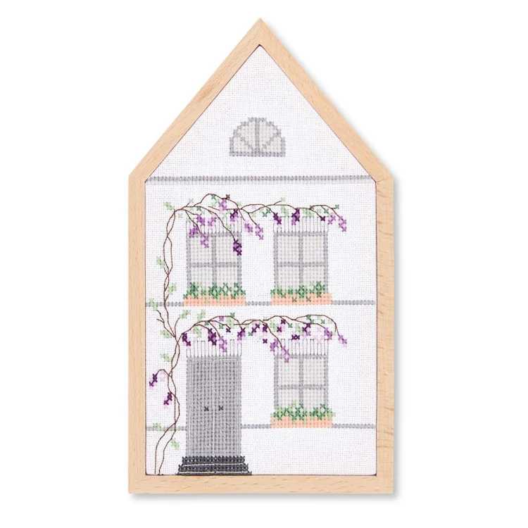 Rico Summer House - embroidery kit - akácos házikó hímzéscsomag