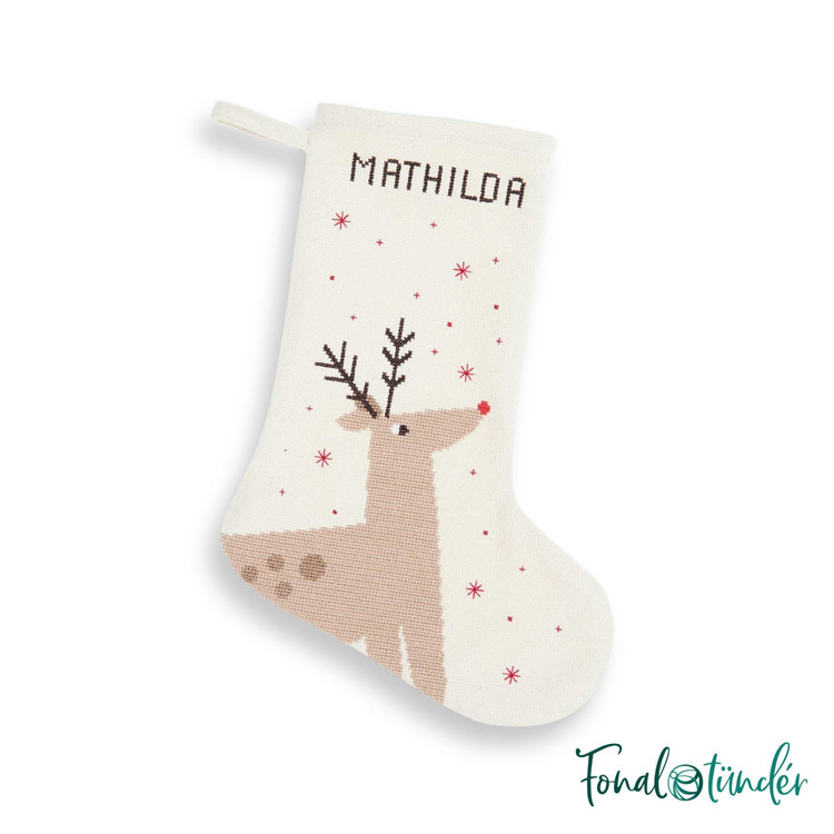 Rico Reindeer Boot - karácsonyi hímzés csomag