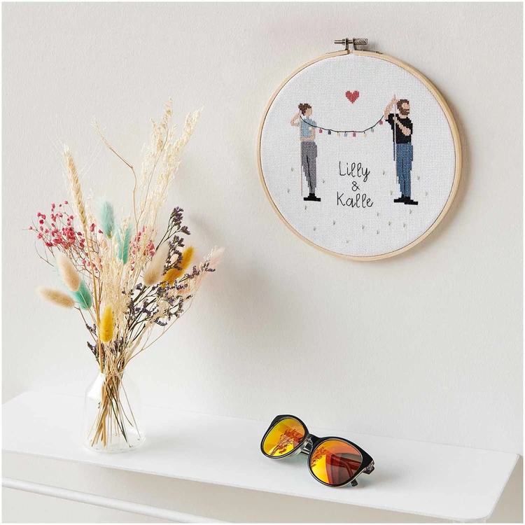 Rico Figurico - Boyfriend and Girlfriend - embroidery kit - Szereplmespár hímzéscsomag - 03