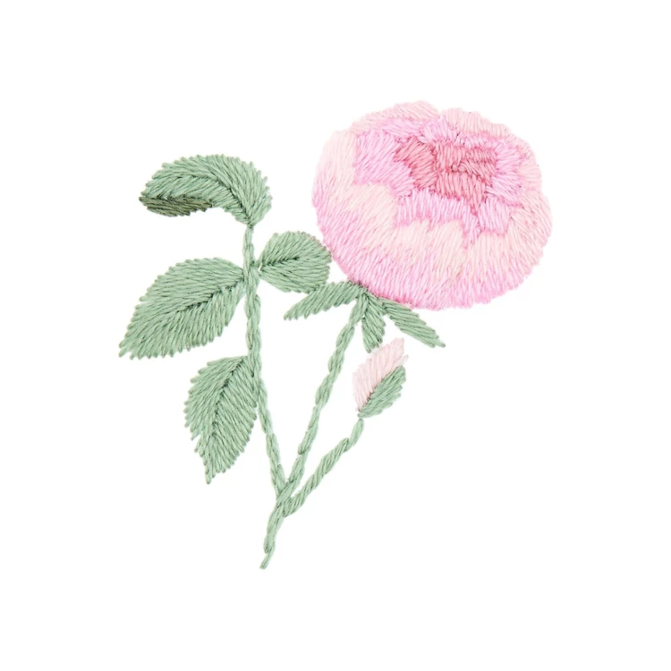 Rico Stick & Stitch - Roses - embroidery kit - rózsás hímző készlet