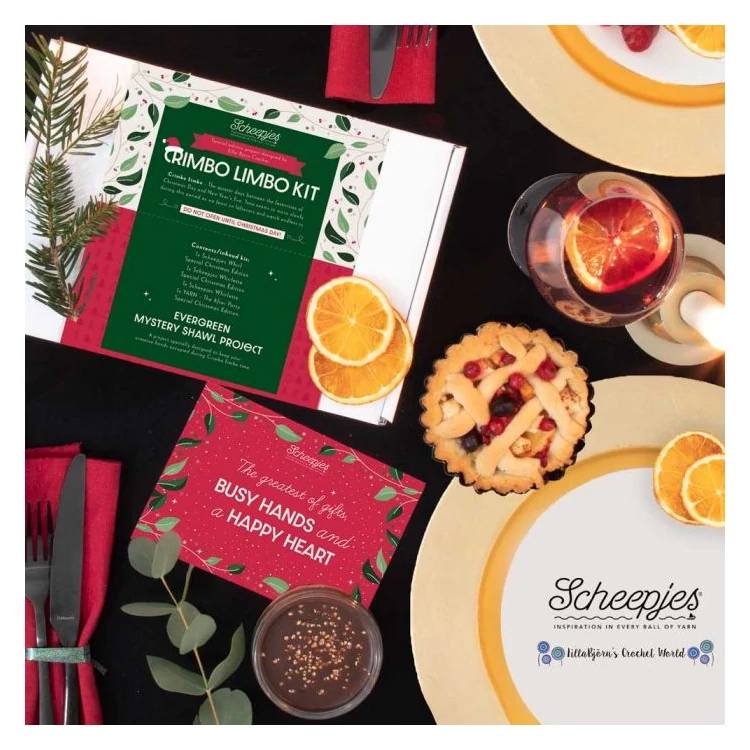 Crimbo Limbo Kit  - minta + fonal csomag - Crochet kit