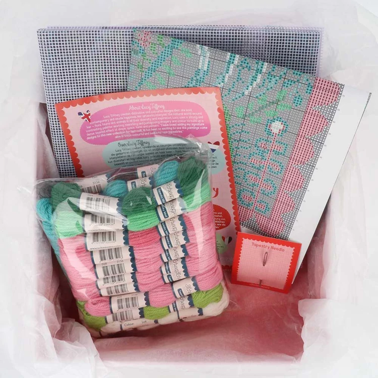 Scheepjes Lucy Tiffney - Lagoon - Tapestry Kit - goblein hímzés csomag