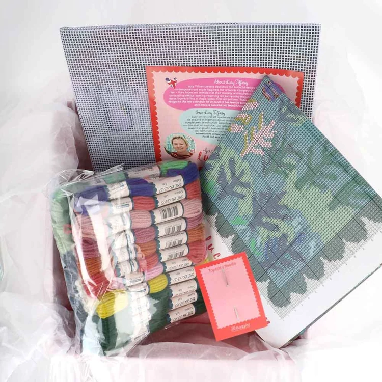 Scheepjes Lucy Tiffney - Little Houses - Tapestry Kit - goblein hímző készlet