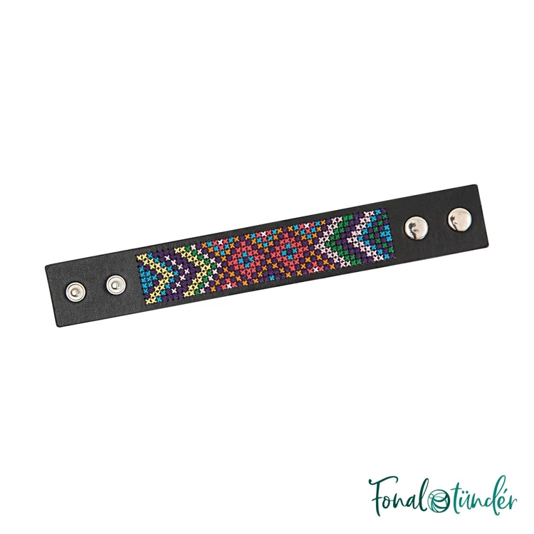 Rico Stitchable Bracelet - embroidery kit - karkötő hímző készlet