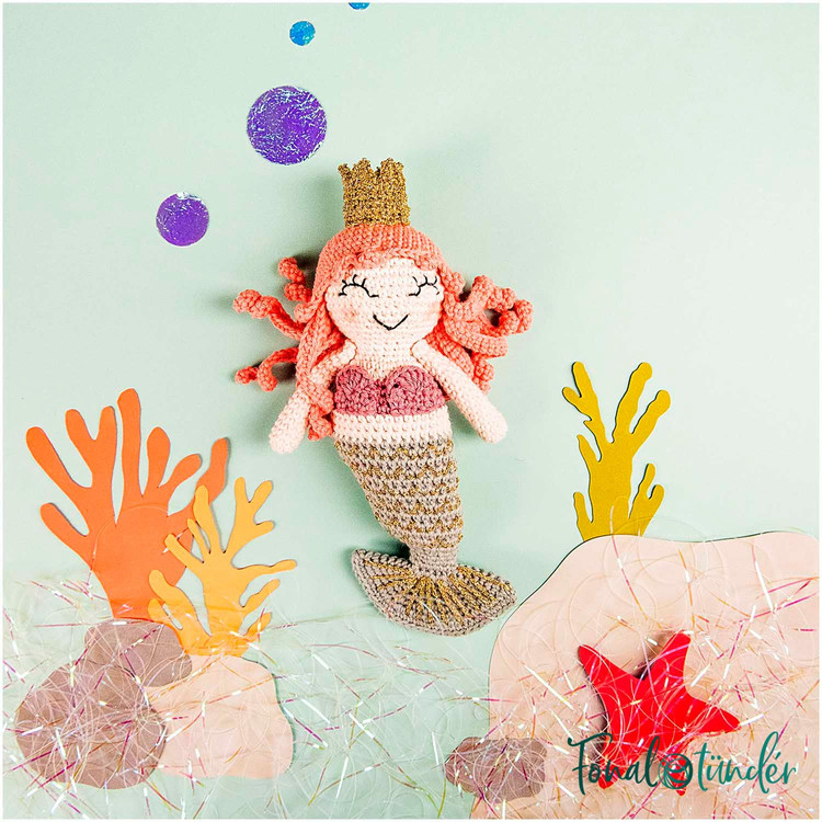 Ricorumi - Mermaid - sellő amigurumi csomag