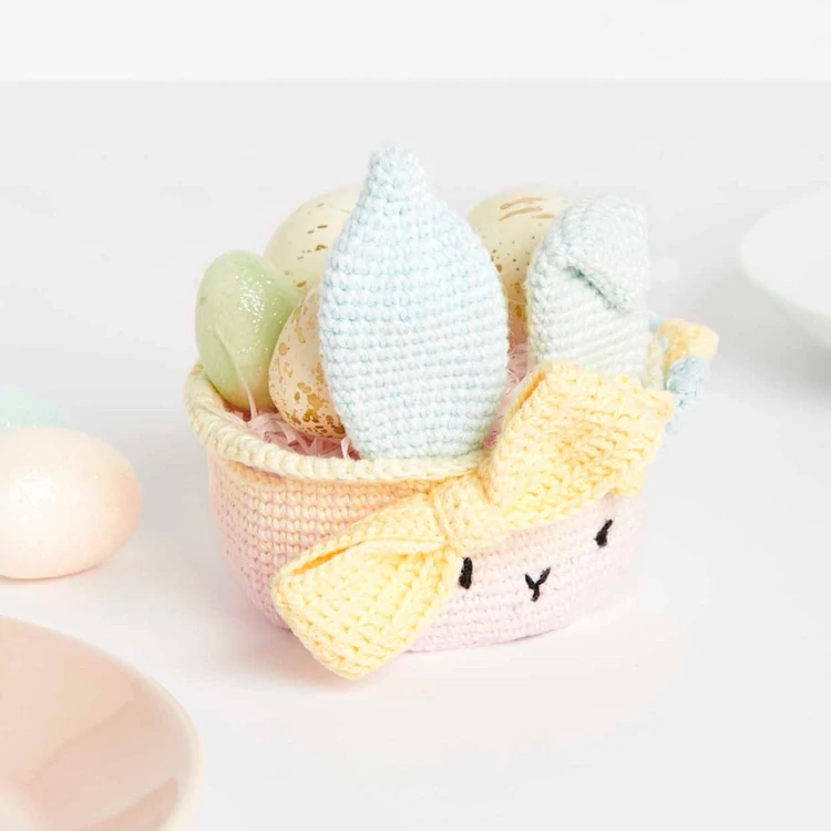 Ricorumi Easter Bunny Basket - húsvéti nyuszi kosár - amigurumi csomag - 05