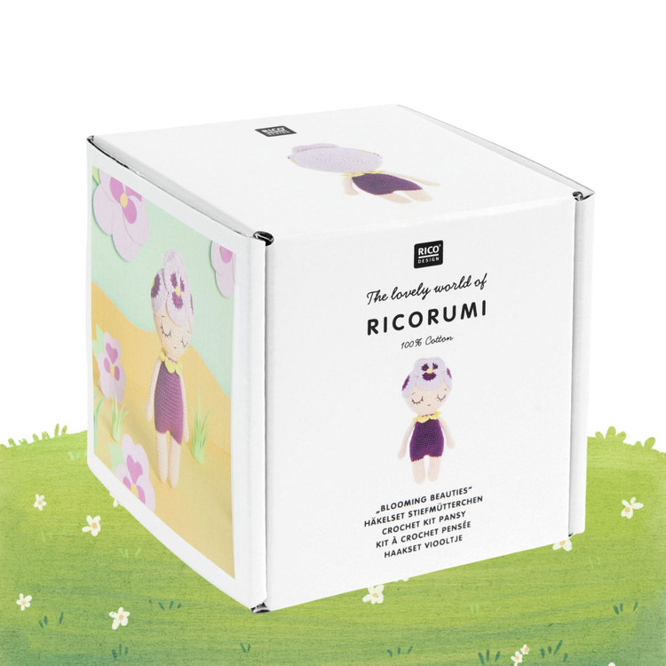 Ricorumi Blooming Beauties - Árvácska - amigurumi csomag