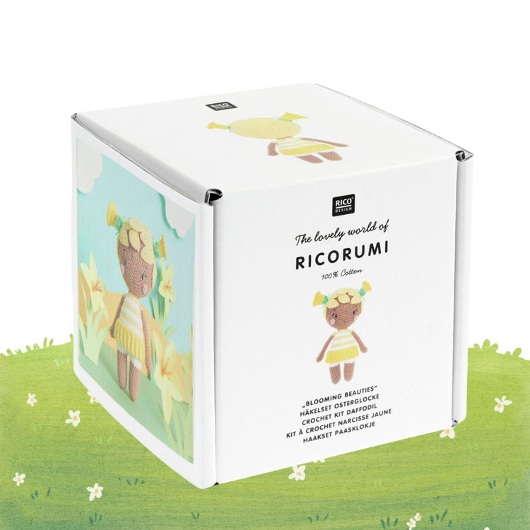 Ricorumi Blooming Beauties - Nárcisz - amigurumi csomag