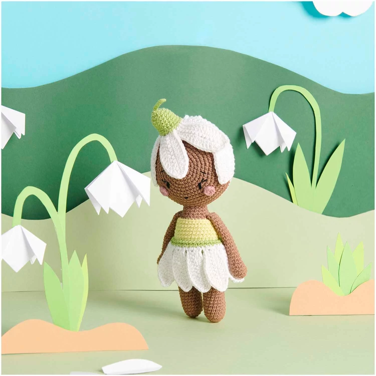 Ricorumi Amigurumi Box - Blooming Beauties - Snowdrop - Hóvirág amigurumi csomag