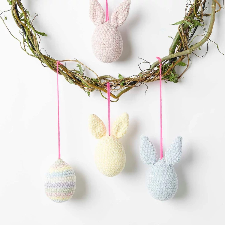 Ricorumi Nilli Easter Eggs Box - húsvéti amigurumi csomag - 6 gombolyag fonallal