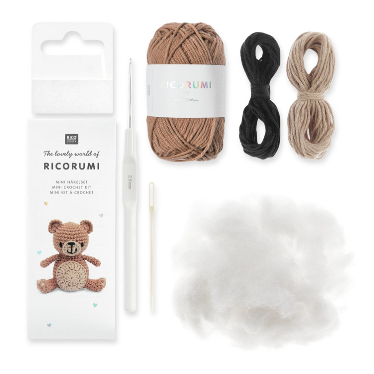 Ricorumi Mini Set - Teddy Bear - macis amigurumi csomag Ricorumi Mini Set - Teddy Bear - macis amigurumi csomag