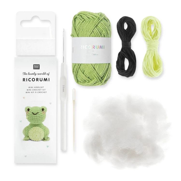 Ricorumi Amigurumi Box - Frog - brekis amigurumi csomag