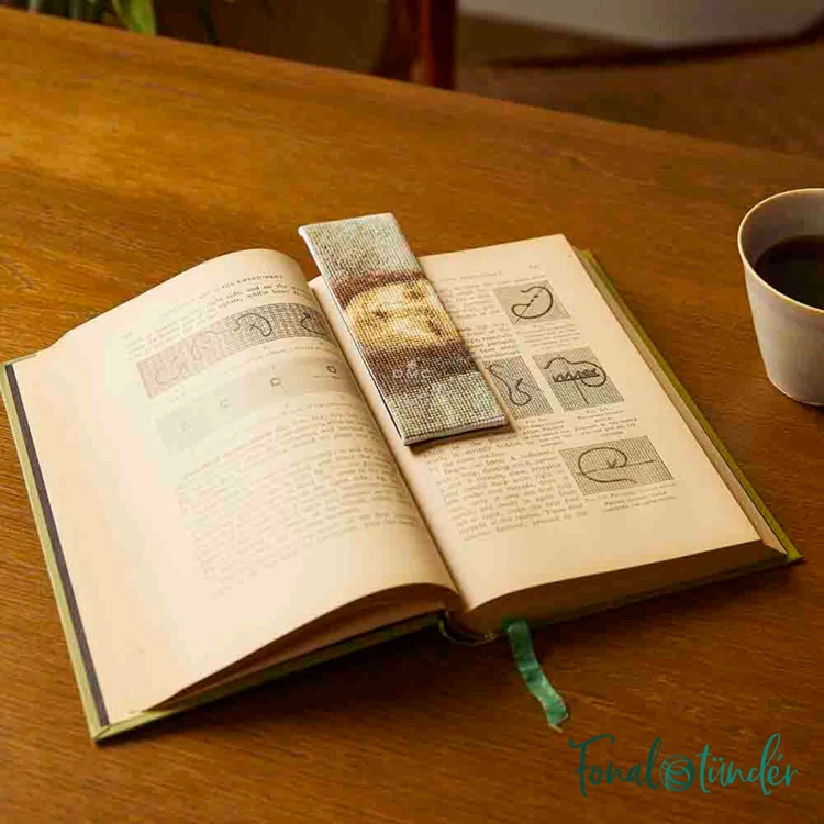 DMC - Mona Lisa cross stitch bookmark set - keresztszemes hímző készlet - 02