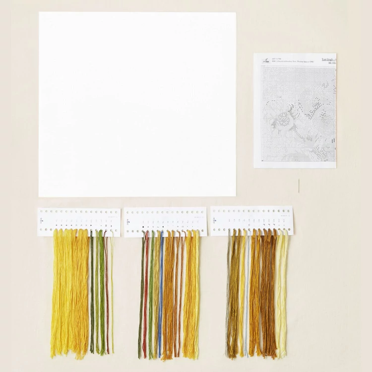 DMC Sunflowers - Napraforgók - cross stitch set - keresztszemes hímző készlet