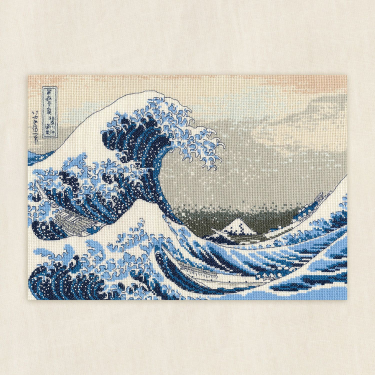 DMC The Great Wave - keresztszemes hímzés csomag