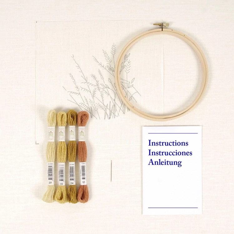 DMC - Wheat - embroidery kit - Búzakalász - hímző készlet