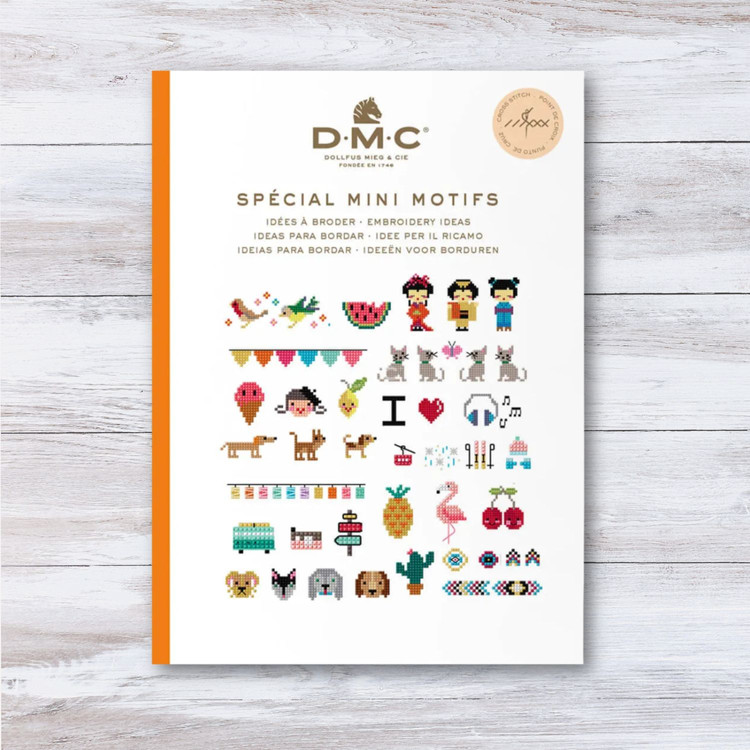 DMC Mini Booklet - keresztszemes hímzések - Mini Designs