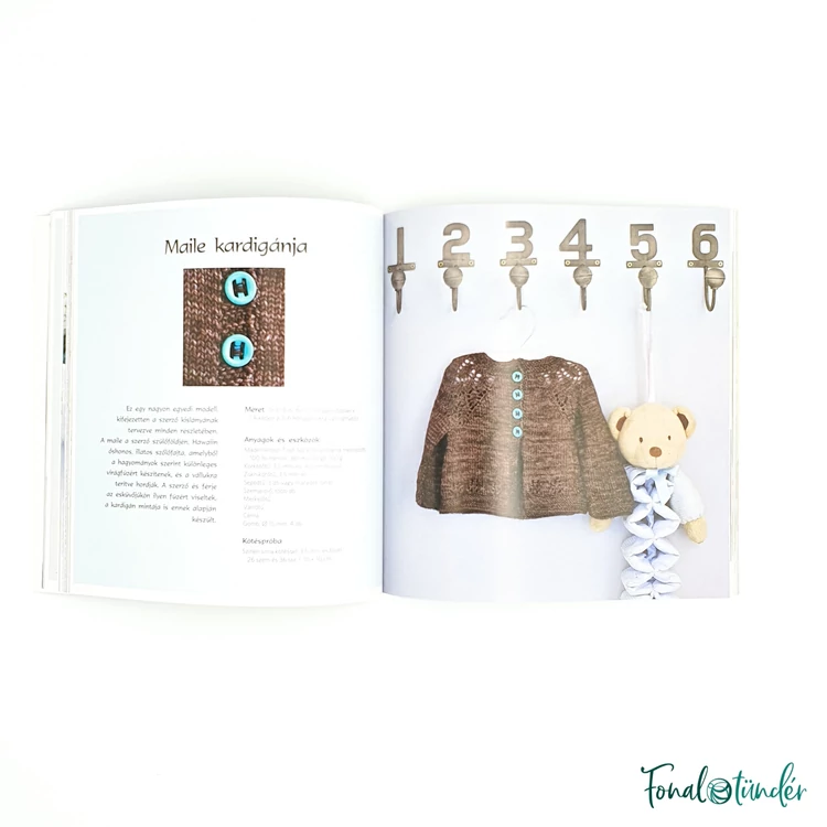 Mit kössünk, ha babát várunk - kötős könyv - knitting book