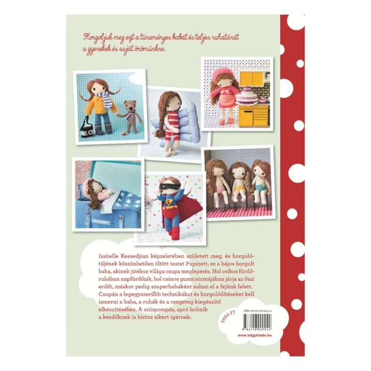 Pupinett, az én babám - baba horgolós könyv - Isabelle Kessedjian - 04