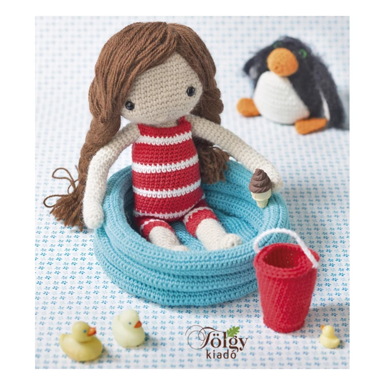 Pupinett, az én babám - baba horgolós könyv - Isabelle Kessedjian - 06