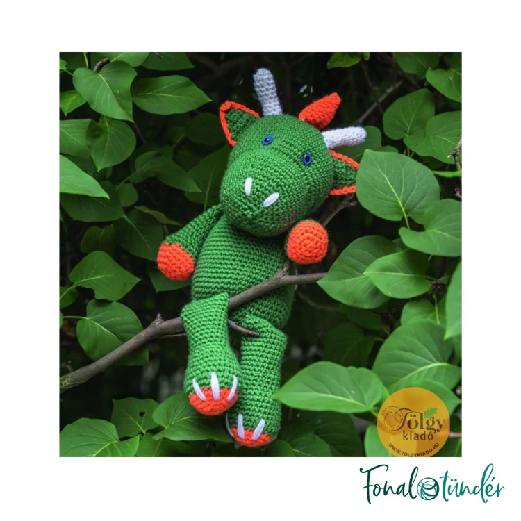 Horgoló ZOO - amigurumi horgolós könyv - színes horgolt állatkert - 02