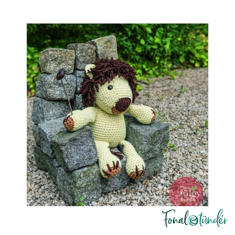 Horgoló ZOO - amigurumi horgolós könyv - színes horgolt állatkert - 05
