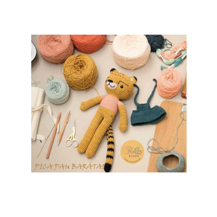 Pica Pau barátai - amigurumi horgolós könyv Pica Pau barátai - amigurumi horgolós könyv