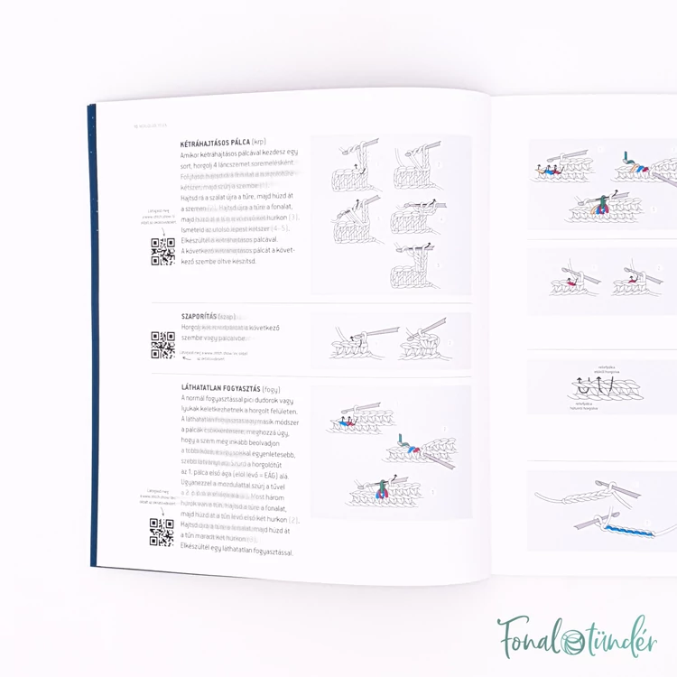 Amigurumi Varázslények - amigurumi figura horgolós könyv - kép 4