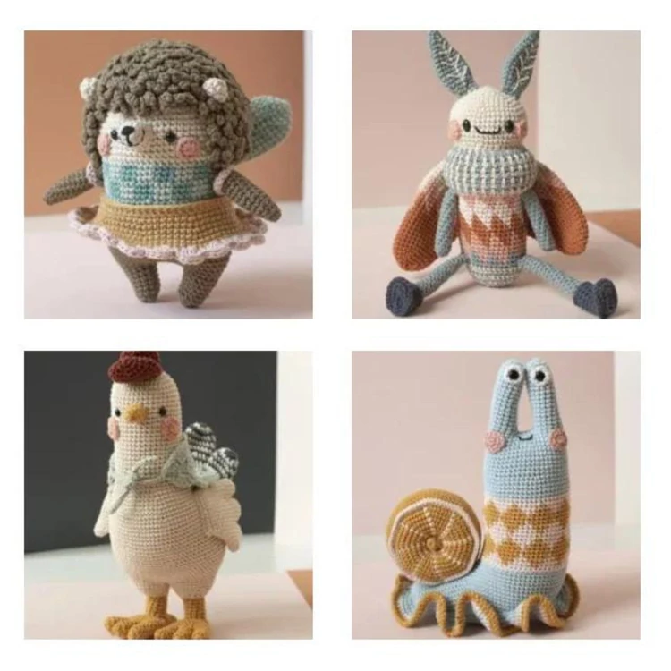 Pica Pau barátai 3 - amigurumi figura horgolós könyv