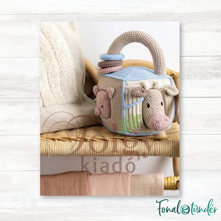 Horgolt Készségfejlesztő Játékok - amigurumi horgolós könyv