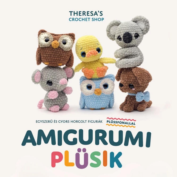 Amigurumi Plüsik - Theresa's Crochet Shop - horgolós könyv