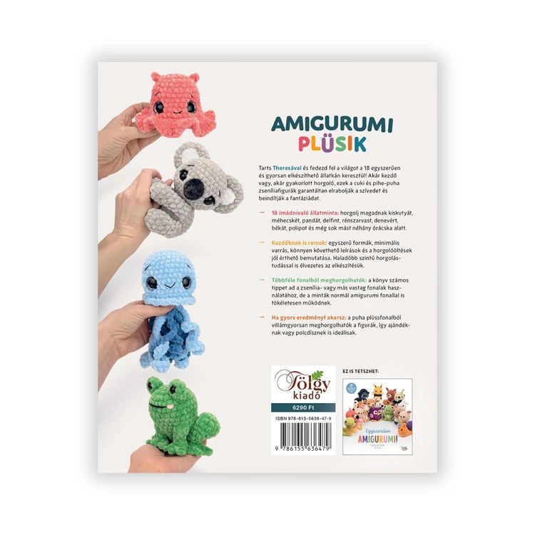 Amigurumi Plüsik - Theresa's Crochet Shop - horgolós könyv