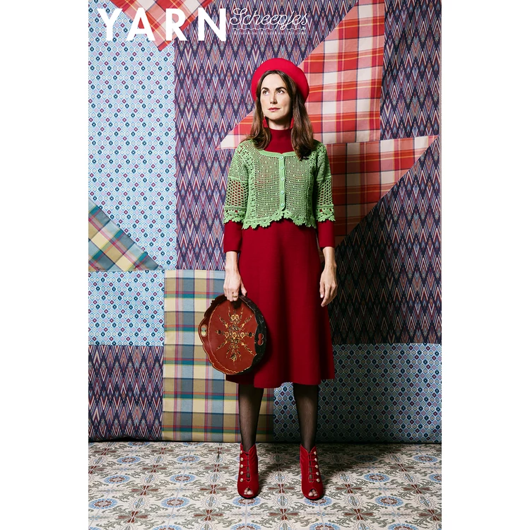 Scheepjes Yarn Magazine 6 Folk - knitting / crochet patterns - kötés és horgolás magazin - 02