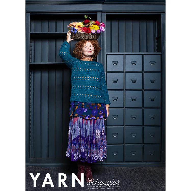 Scheepjes Yarn Magazine 6 Folk - knitting / crochet patterns - kötés és horgolás magazin - 14