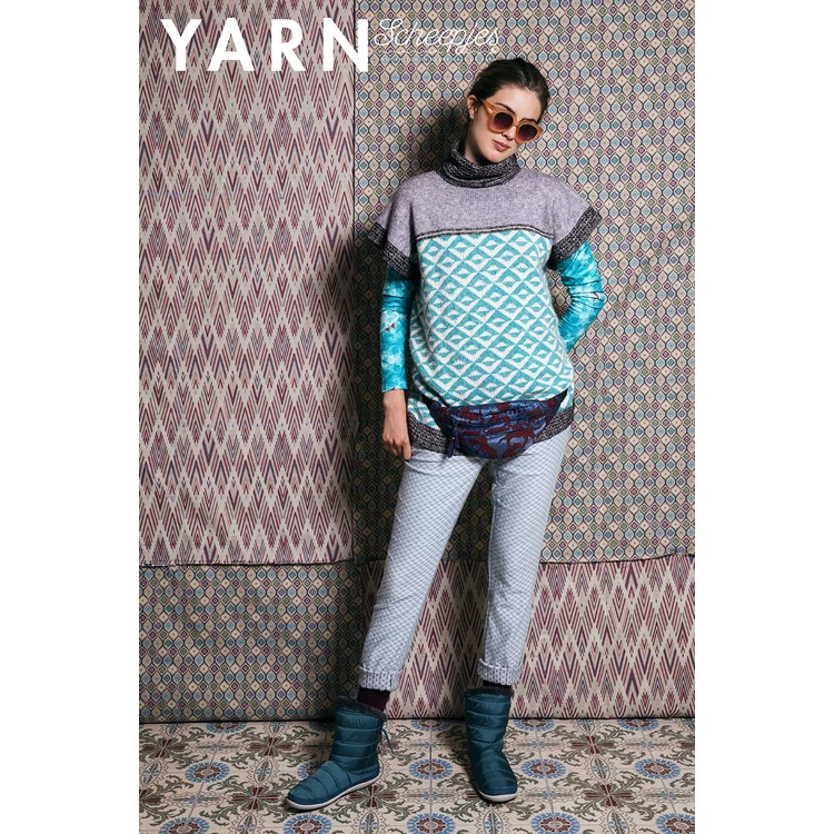 Scheepjes Yarn Magazine 6 Folk - knitting / crochet patterns - kötés és horgolás magazin - 15