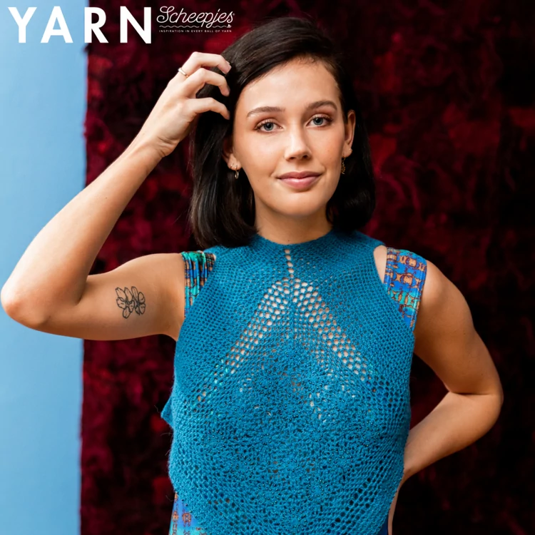 Scheepjes Yarn Magazine 11 - Macro Botanica - knitting / crochet patterns