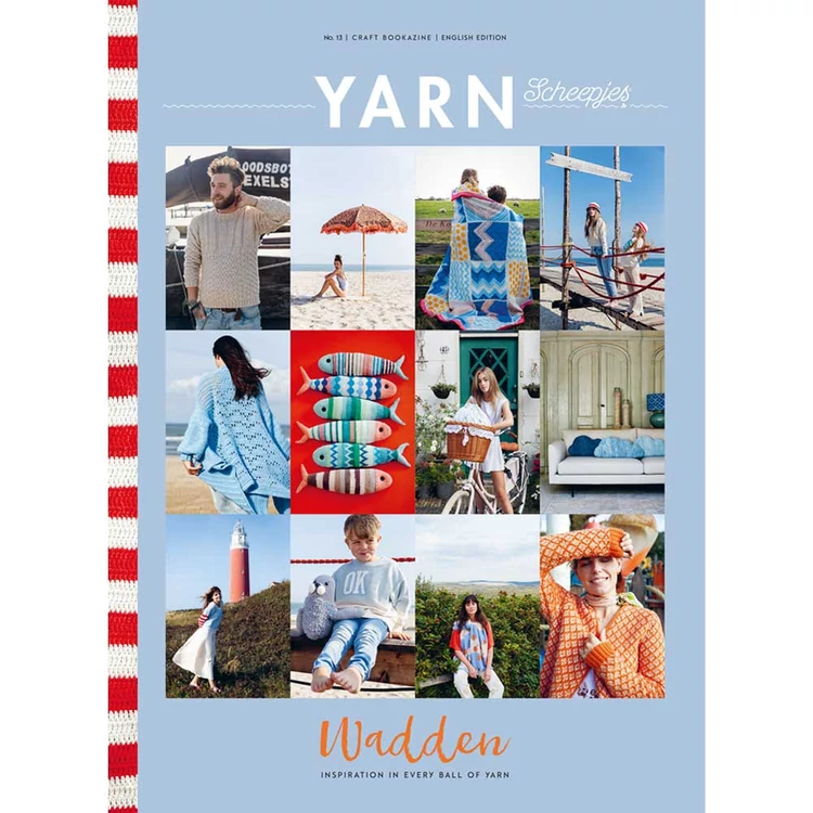 Scheepjes Yarn Magazine 13 - Wadden - knitting / crochet patterns - kötés és horgolás magazin