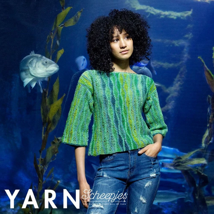 Scheepjes Yarn Magazine 7 - Reef - knitting / crochet pattern