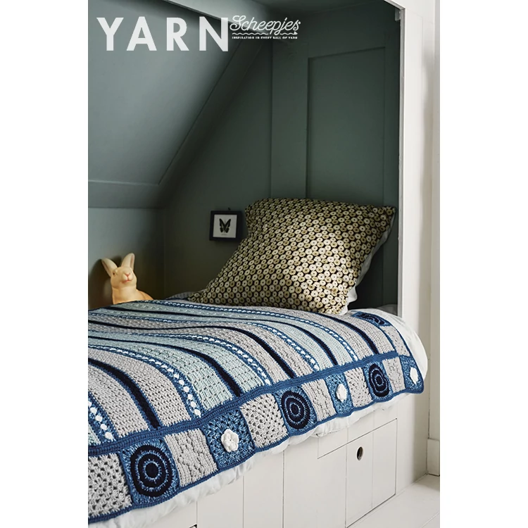 Scheepjes Yarn Magazine 2 - Midnight Garden - knitting / crochet patterns - kötés és horgolás magazin - 5