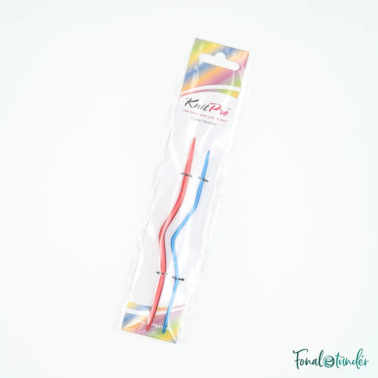 KnitPro Cable Needles - segédtűk csavart kötéshez- 2db